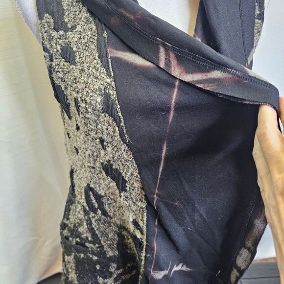 Art Of Cloth Homemade Shag Bark Lucy Wool Blend Vest Size Small - Picture 5 of 11